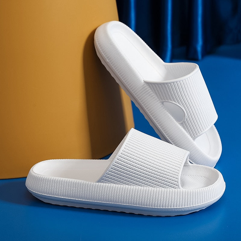 Cozy Cloud Slides | Cushioned Comfort & Vibrant Color