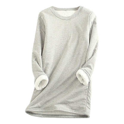 Cozy Fleece-Lined Sweater Dress | Warm and Stylish Dress