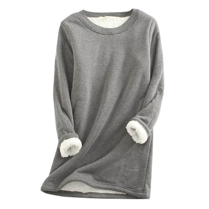 Cozy Fleece-Lined Sweater Dress | Warm and Stylish Dress
