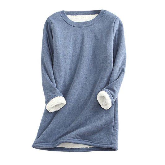 Cozy Fleece-Lined Sweater Dress | Warm and Stylish Dress