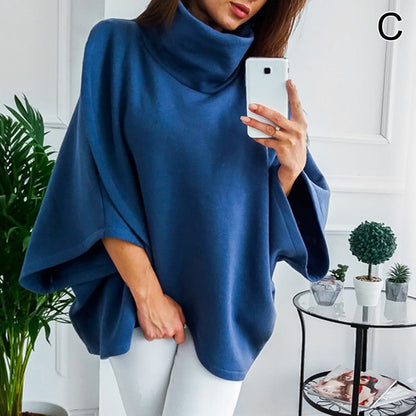 Cozy Fleece Poncho | Elegant Warmth Poncho