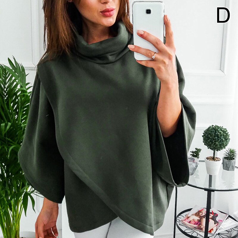 Cozy Fleece Poncho | Elegant Warmth Poncho