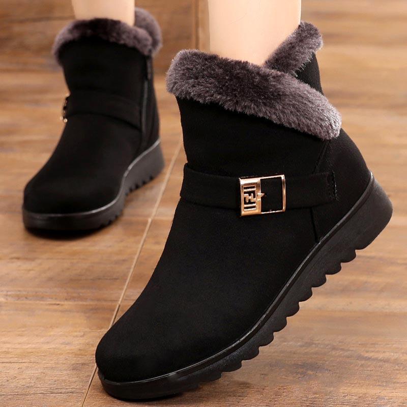 Cozy Fur-Lined Boots | Non-Slip Winter Comfort