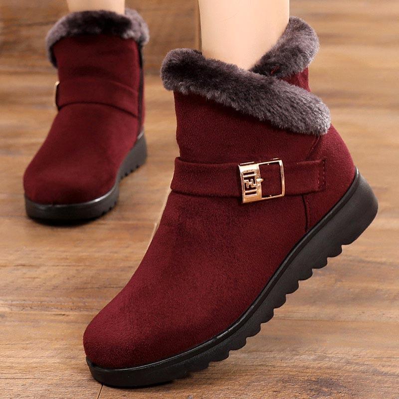 Cozy Fur-Lined Boots | Non-Slip Winter Comfort