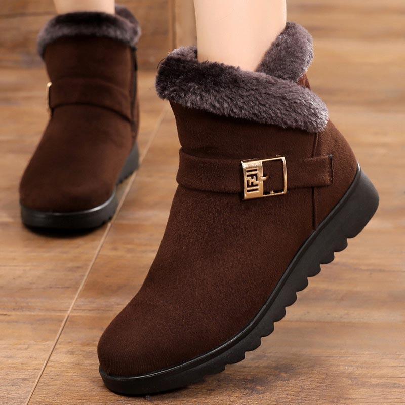 Cozy Fur-Lined Boots | Non-Slip Winter Comfort