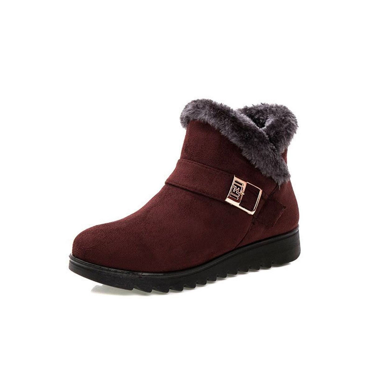 Cozy Fur-Lined Boots | Non-Slip Winter Comfort