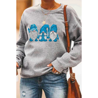 Cozy Gnome Sweatshirt | Festive and Vibrant Winter Design