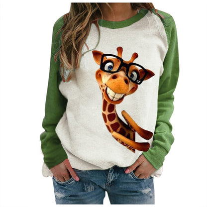 Cozy Graphic Sweatshirt | Vibrant and Playful Prints