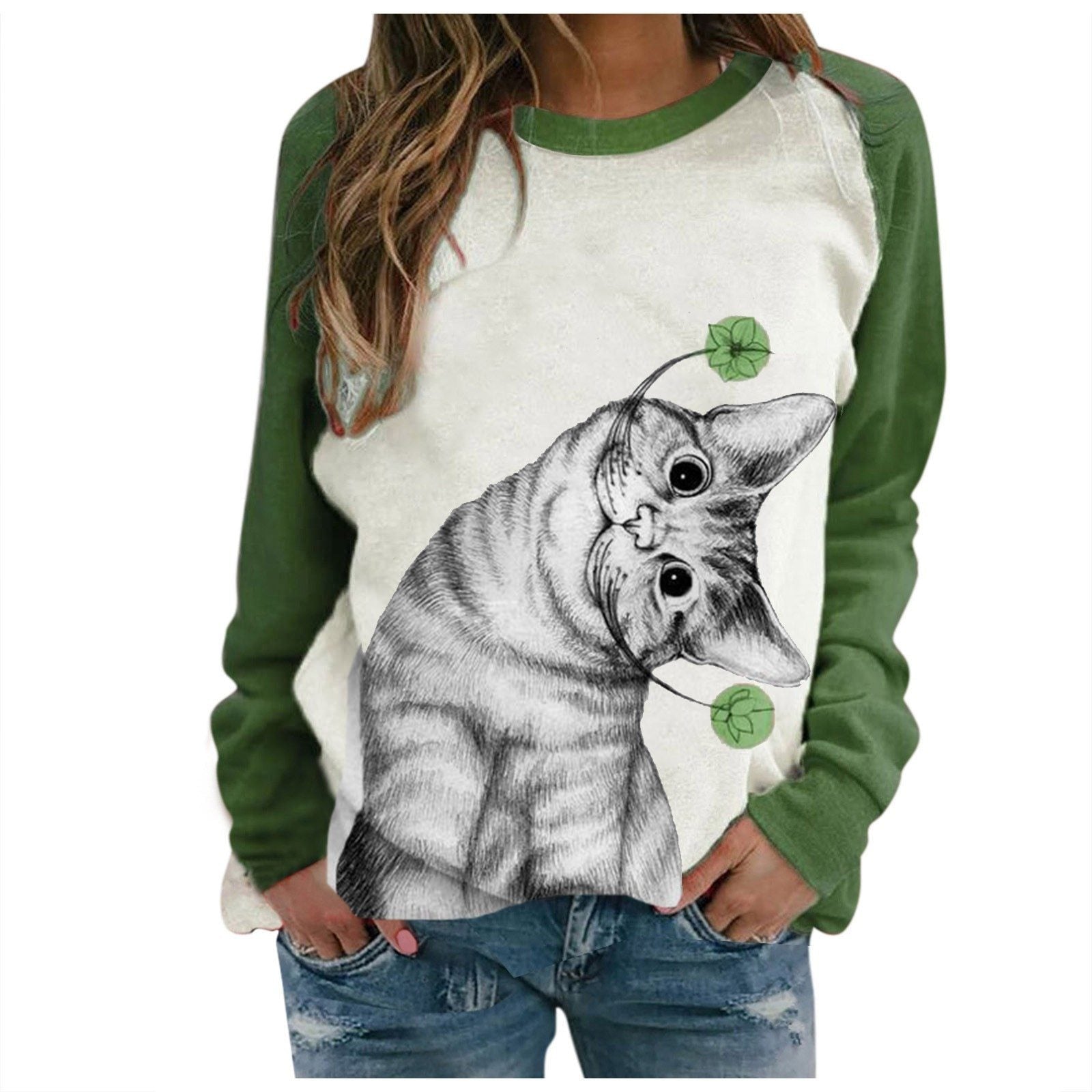 Cozy Graphic Sweatshirt | Vibrant and Playful Prints