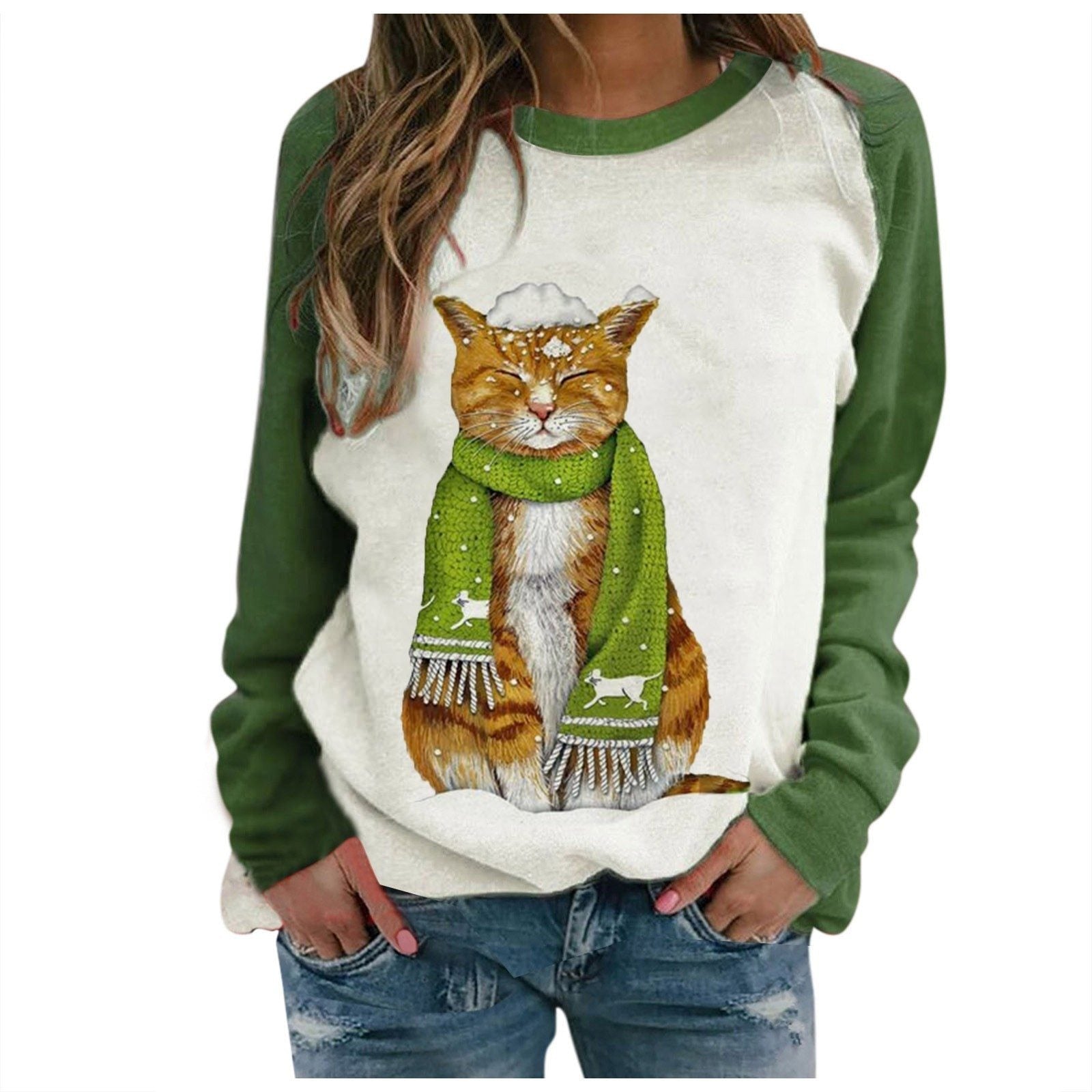 Cozy Graphic Sweatshirt | Vibrant and Playful Prints