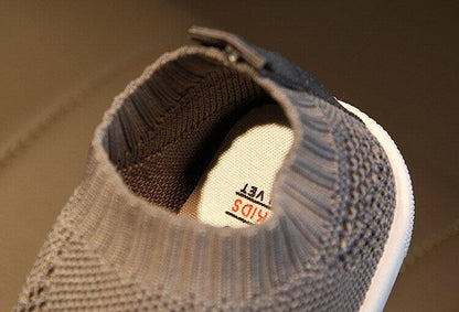 Cozy Knit Slip-On Kids Shoes | Flexible Sole & Breathable Comfort