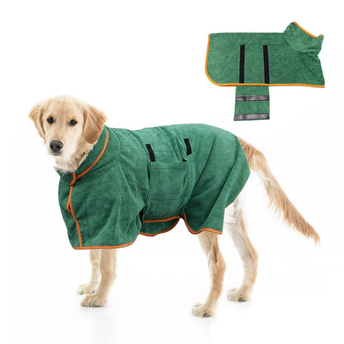 CozyPet Dog Bathrobe | Quick-Dry Luxury Pet Robe
