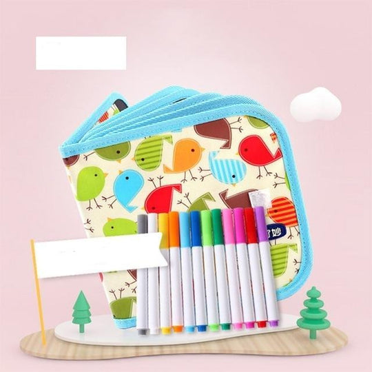 Creative Kids Drawing Kit | Waterproof and Reusable Kids Art Kit