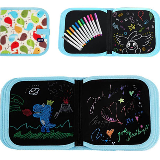Creative Kids Drawing Kit | Waterproof and Reusable Kids Art Kit