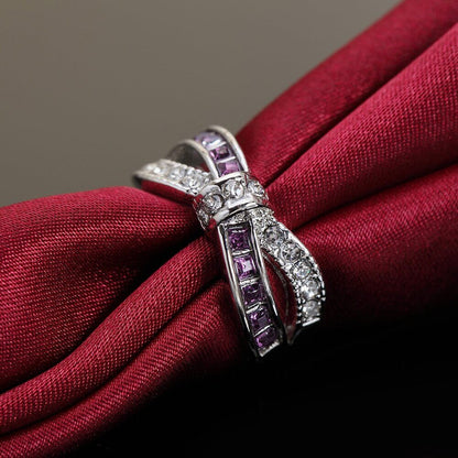 Crystal Elegance Ring | Multi-Color Glamour Gemstone