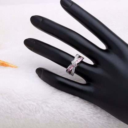 Crystal Elegance Ring | Multi-Color Glamour Gemstone