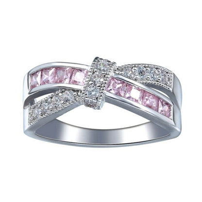 Crystal Elegance Ring | Multi-Color Glamour Gemstone