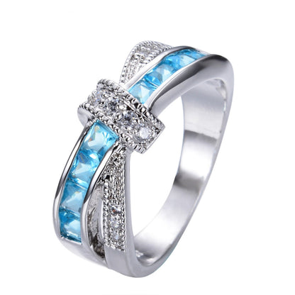 Crystal Elegance Ring | Multi-Color Glamour Gemstone