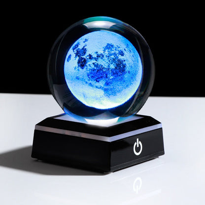 Crystal Galaxy Globe Lamp | Illuminating Wonder
