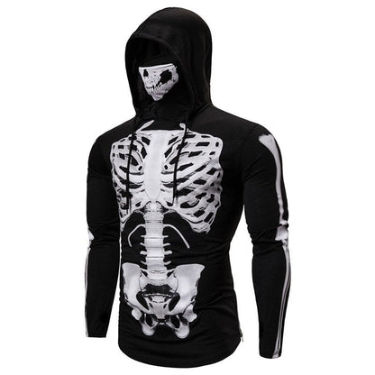 Cyberpunk Hooded Shirt | Futuristic Style Clothing