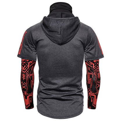 Cyberpunk Hooded Shirt | Futuristic Style Clothing