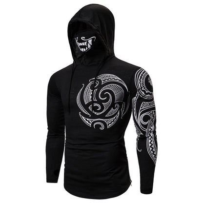 Cyberpunk Hooded Shirt | Futuristic Style Clothing