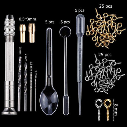 DIY Resin Casting Kit | Versatile Molds & Crafting Tools