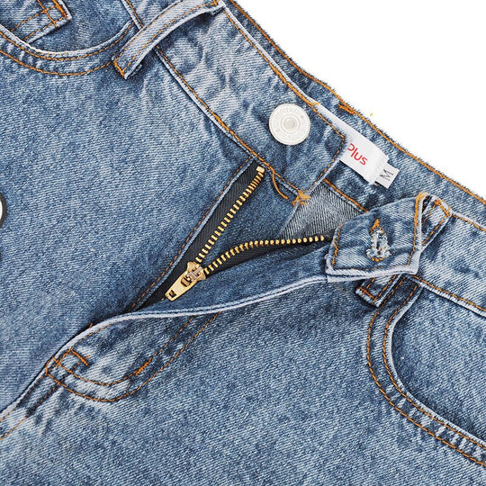 Daisy Print High-Waist Jeans | Retro Style Must-Have