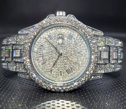 Dazzling Diamond Timepiece | Luxurious Diamond Watch