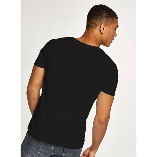 Deep V-Neck Men's T-Shirt | Stylish Comfort with Modern Men's Fashion