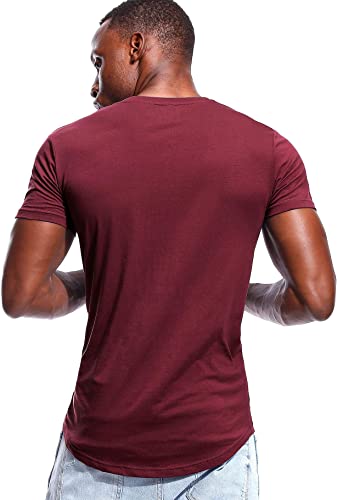 Deep V-Neck Men's T-Shirt | Stylish Comfort with Modern Men's Fashion