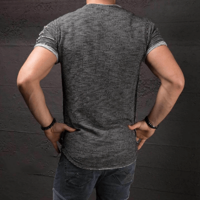 Distressed Men's T-Shirt | Vintage Style | Edgy Men's Streetwear