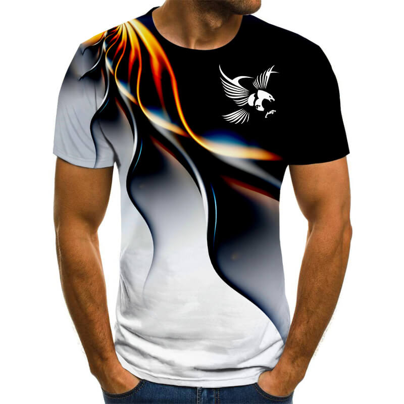 Dynamic Graphic T-Shirt | Bold Fashion Statement