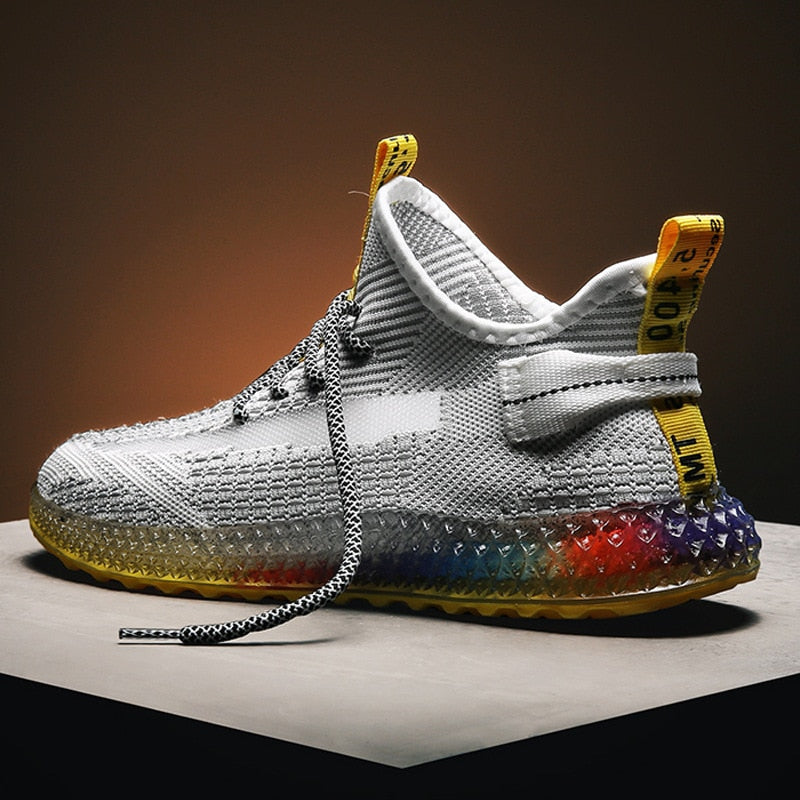 Dynamic Sport Sneakers | Vibrant Sole Design