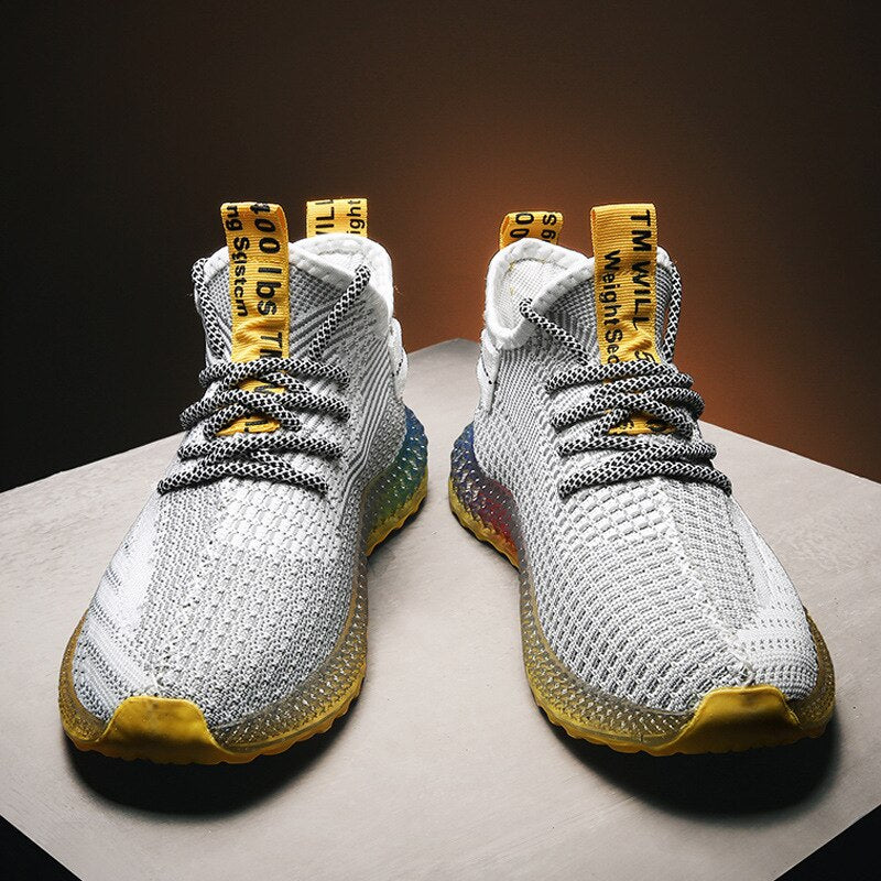 Dynamic Sport Sneakers | Vibrant Sole Design