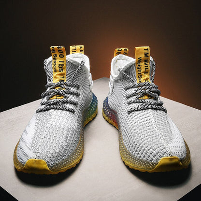 Dynamic Sport Sneakers | Vibrant Sole Design