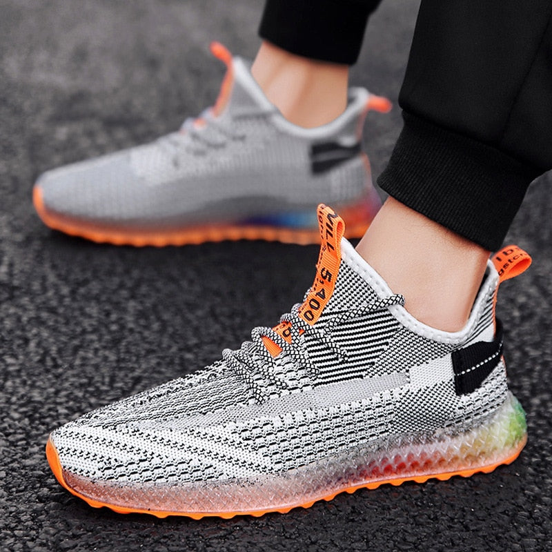 Dynamic Sport Sneakers | Vibrant Sole Design