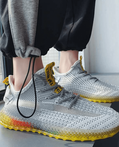Dynamic Sport Sneakers | Vibrant Sole Design