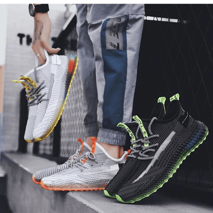 Dynamic Sport Sneakers | Vibrant Sole Design