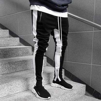 Dynamic Stripe Jogger Pants | Stylish and Versatile Comfort
