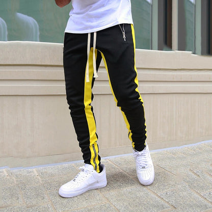 Dynamic Stripe Jogger Pants | Stylish and Versatile Comfort