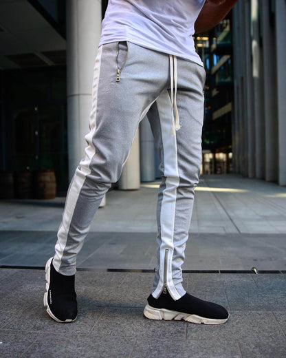 Dynamic Stripe Jogger Pants | Stylish and Versatile Comfort
