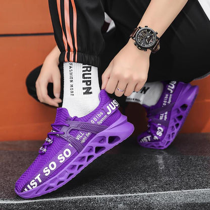 Dynamic Unisex Sneakers | Breathable Mesh Shock Absorption Sole