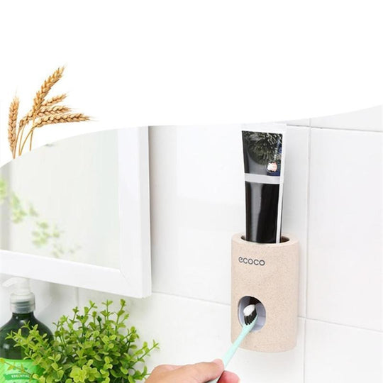 ECOCO Toothpaste Dispenser | Hands-Free | Eco-Friendly Bathroom Accessory