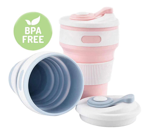 Eco-Friendly Collapsible Travel Cup | Space-Saving & Sustainable Travel Mug