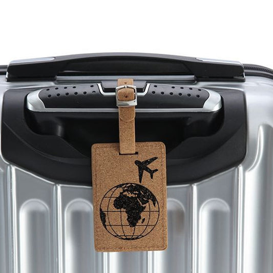 Eco-Friendly Cork Luggage Tags | Sustainable Travel Accessories