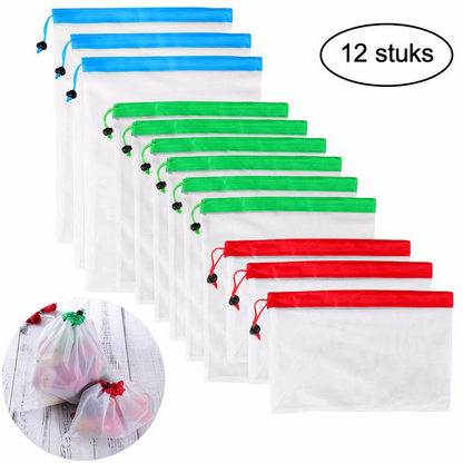 Eco-Friendly Mesh Produce Bags | Reusable | Durable & Sustainable