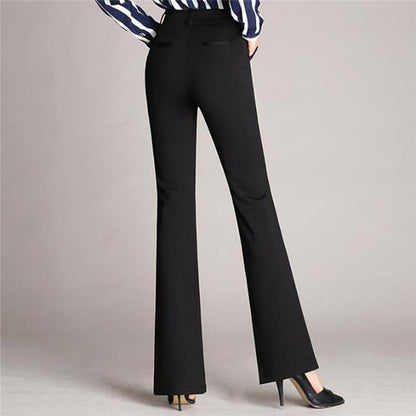 Elegant Flared Women's Trousers | Comfortable Fit and High-Quality Fabric
