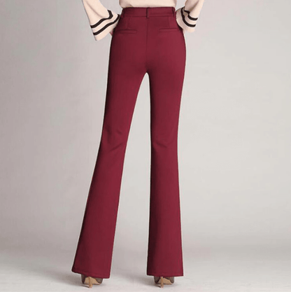Elegant Flared Women's Trousers | Comfortable Fit and High-Quality Fabric