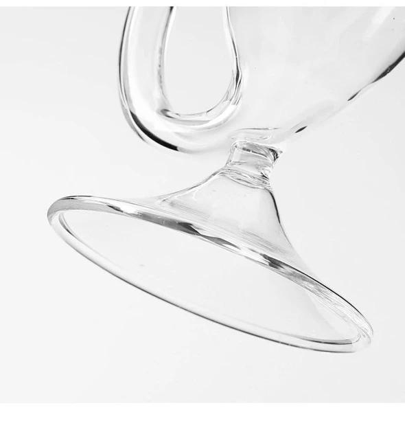 Elegant Glass Sipware | Unique Curved Design for a Sophisticated Beverage Experience